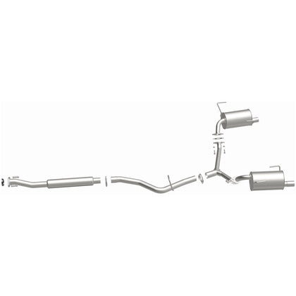 BRExhaust 2009-2013 Subaru Forester 2.5L | 2008-2011 Subaru Impreza 2.5i 2.5L Direct-Fit Exhaust System Kit 106-0133