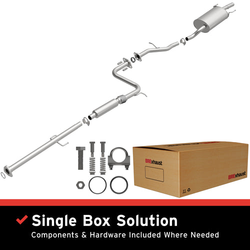 BRExhaust 1994-1997 Honda Accord 2.2L Direct-Fit Exhaust System Kit 106-0141