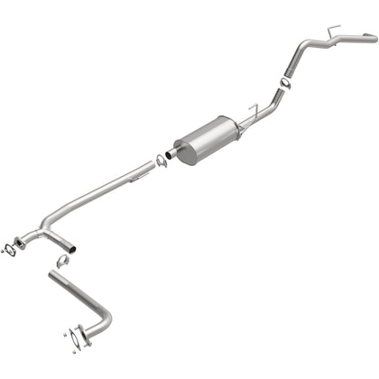 BRExhaust 2009-2012 Suzuki Equator 4.0L | 2007-2018 Nissan Frontier 4.0L Direct-Fit Exhaust System Kit 106-0144