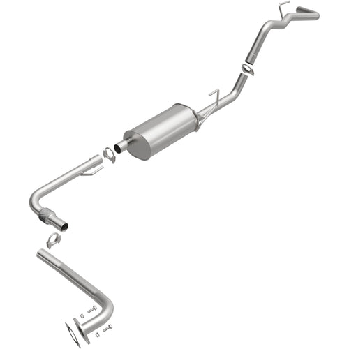 BRExhaust 2009-2012 Suzuki Equator 2.5L | 2005-2018 Nissan Frontier 2.5L Direct-Fit Exhaust System Kit 106-0145