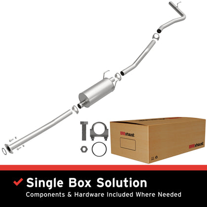 BRExhaust 1995-1998 Toyota T100 3.4L Direct-Fit Exhaust System Kit 106-0146
