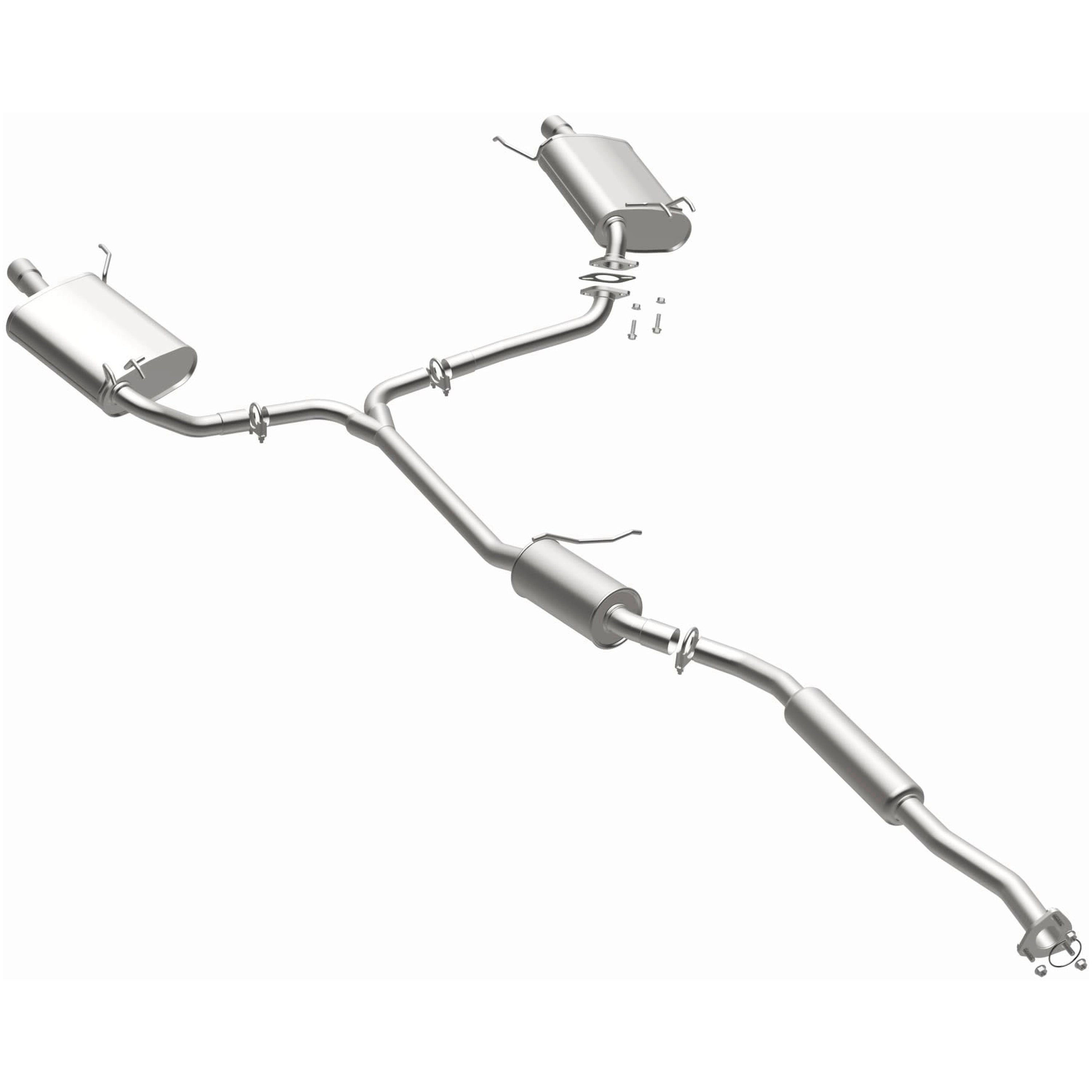 BRExhaust 2004-2008 Acura TSX 2.4L Direct-Fit Exhaust System Kit