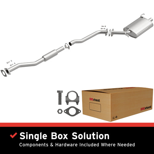 BRExhaust 2004-2005 INFINITI G35 3.5L Direct-Fit Exhaust System Kit 106-0159