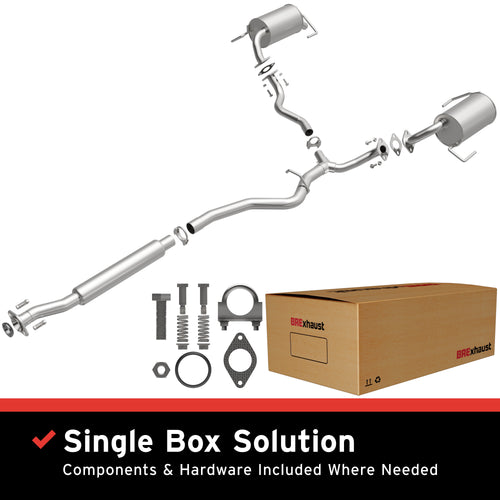 BRExhaust 2005-2007 Subaru Outback 3.0L Direct-Fit Exhaust System Kit 106-0163