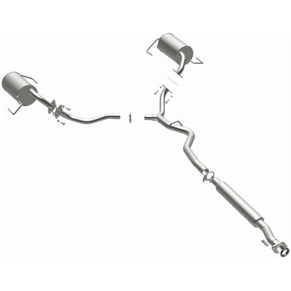 BRExhaust 2005-2007 Subaru Outback 3.0L Direct-Fit Exhaust System Kit 106-0163