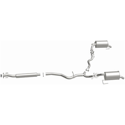 BRExhaust 2005-2007 Subaru Outback 3.0L Direct-Fit Exhaust System Kit 106-0163