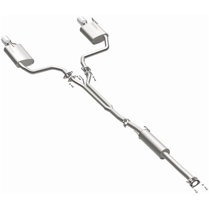 BRExhaust 2009-2017 Nissan Maxima 3.5L Direct-Fit Exhaust System Kit 106-0167