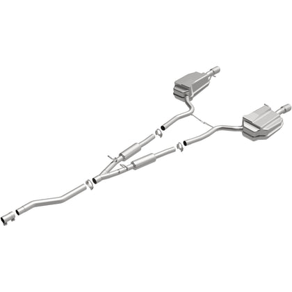 BRExhaust 2005-2008 Audi A4 Quattro 2.0L Direct-Fit Exhaust System Kit 106-0169