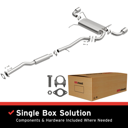BRExhaust 2003-2007 INFINITI G35 3.5L Direct-Fit Exhaust System Kit 106-0173