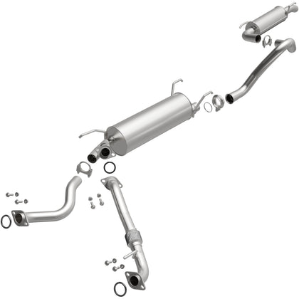 BRExhaust 1998-2006 Lexus LX470 4.7L / 1998-2006 Toyota Land Cruiser 4.7L Direct-Fit Exhaust System Kit 106-0176
