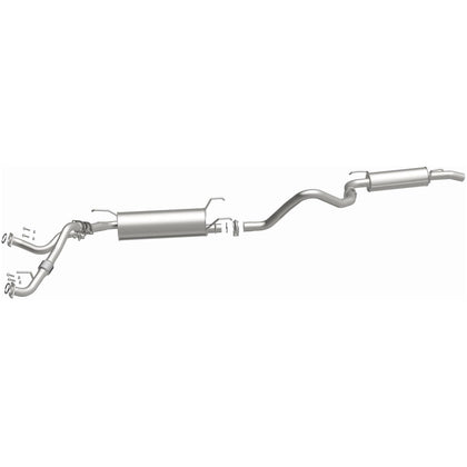 BRExhaust 1998-2006 Lexus LX470 4.7L / 1998-2006 Toyota Land Cruiser 4.7L Direct-Fit Exhaust System Kit 106-0176