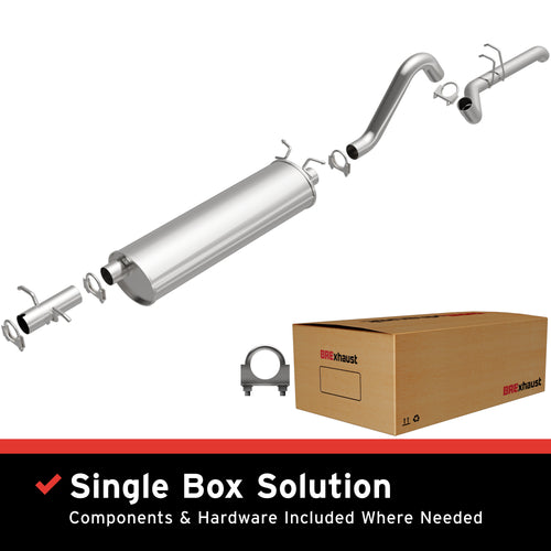 BRExhaust 1998-2003 Dodge Durango 5.9L | 1998-2000 Dodge Durango 5.2L Direct-Fit Exhaust System Kit 106-0179