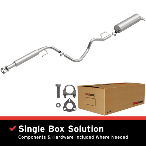 BRExhaust 2003-2004 Saturn Ion 2.2L Direct-Fit Exhaust System Kit 106-0202