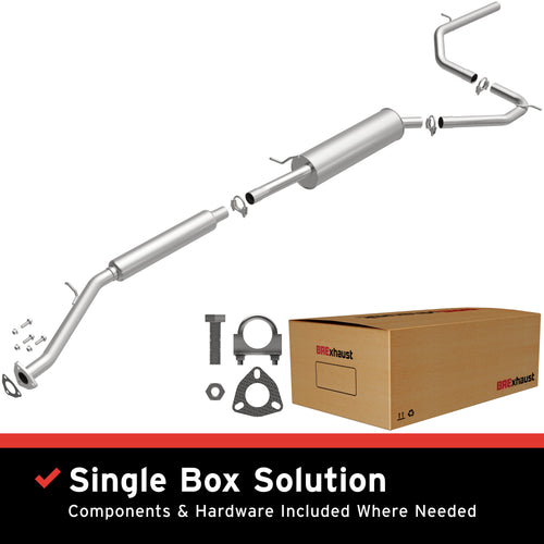 BRExhaust 1999-2004 Honda Odyssey 3.5L Direct-Fit Exhaust System Kit 106-0218