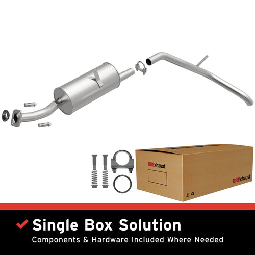 BRExhaust 1985 Suzuki SJ413 1.3L | 1986-1995 Suzuki Samurai 1.3L Direct-Fit Exhaust System Kit 106-0223