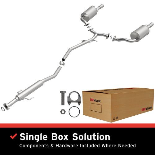 BRExhaust 2003-2008 Mazda 6 2.3L Direct-Fit Exhaust System Kit 106-0227