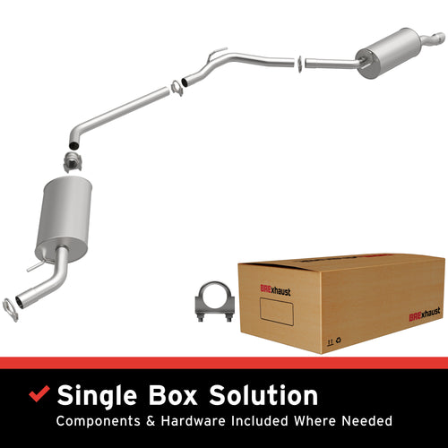 BRExhaust 1999-2003 Volkswagen EuroVan 2.8L Direct-Fit Exhaust System Kit 106-0230