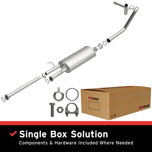 BRExhaust 2009-2021 Toyota Tundra 5.7L | 2010-2019 Toyota Tundra 4.6L Direct-Fit Exhaust System Kit 106-0237