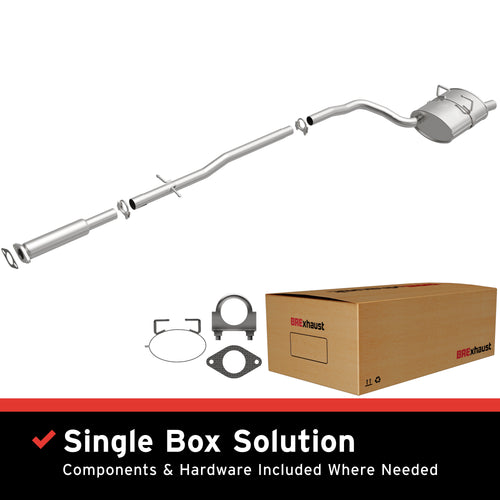 BRExhaust 2002-2008 Mini Cooper Base 1.6L Direct-Fit Exhaust System Kit 106-0242