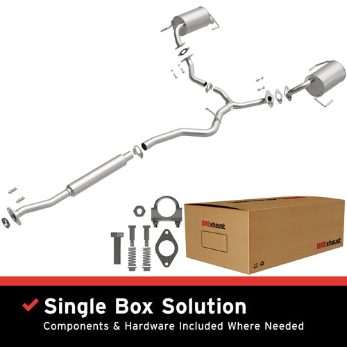 BRExhaust 2005 Subaru Outback 2.5L Direct-Fit Exhaust System Kit 106-0244