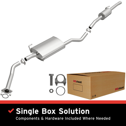 BRExhaust 1998-2000 Toyota Sienna 3.0L Direct-Fit Exhaust System Kit 106-0254