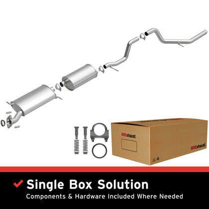 BRExhaust 2006-2010 Ford Explorer 4.6L | 2006-2010 Mercury Mountaineer 4.6L Direct-Fit Exhaust System Kit 106-0256