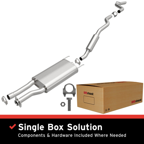 BRExhaust 1997-2000 Ford Explorer 4.0L / 1998-2000 Mercury Mountaineer 4.0L Direct-Fit Exhaust System Kit 106-0260