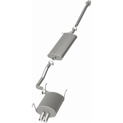 BRExhaust 2001-2002 Acura MDX 3.5L / 2003-2004 Honda Pilot 3.5L Direct-Fit Exhaust System Kit 106-0261