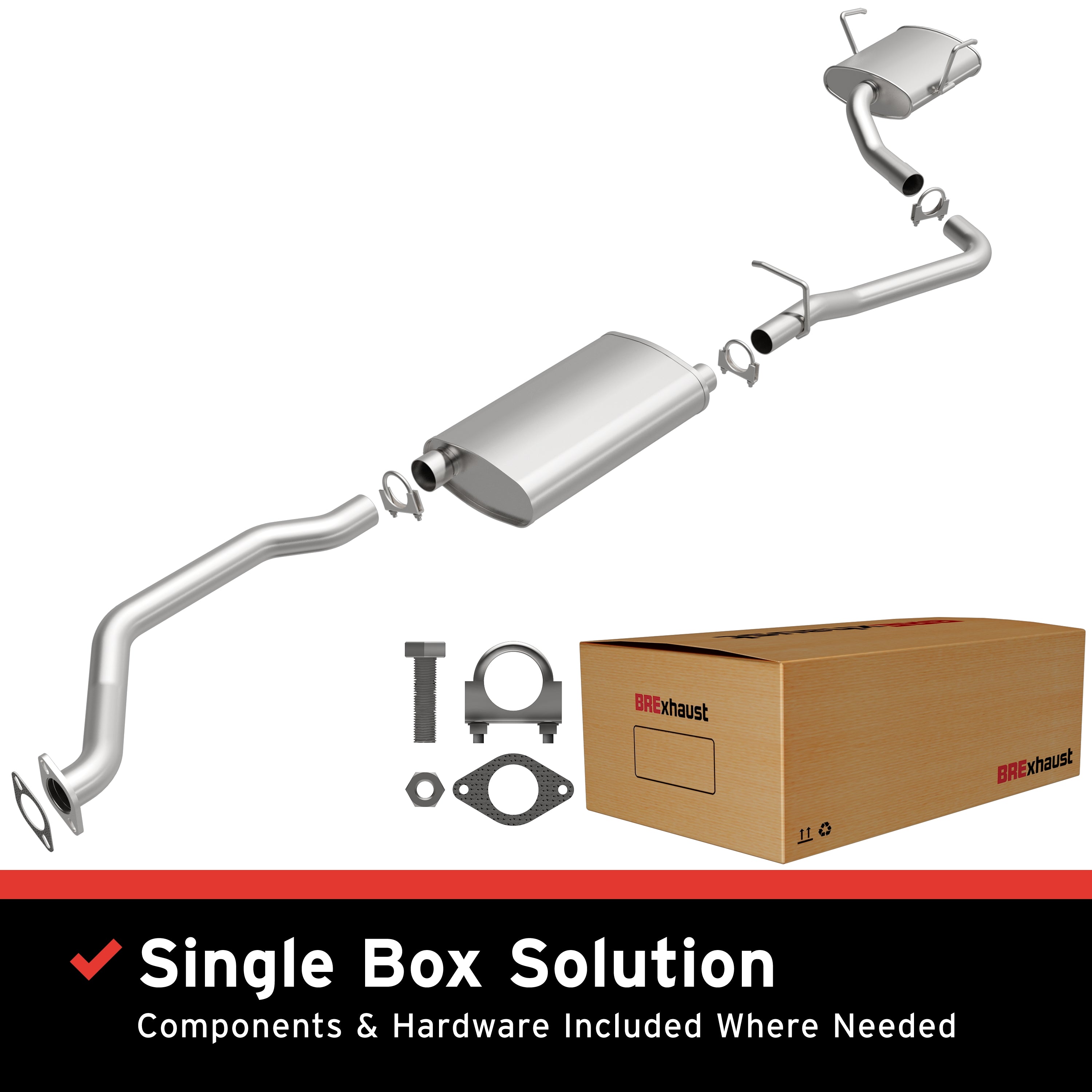 BRExhaust Direct-Fit Exhaust System Kit 106-0279 | MagnaFlow