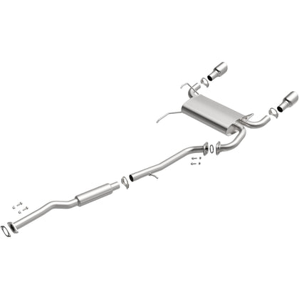 BRExhaust 2003-2008 INFINITI FX35 3.5L | 2003-2006 INFINITI FX45 4.5L Direct-Fit Exhaust System Kit 106-0284