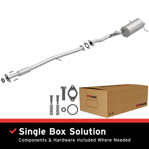 BRExhaust 1999-2001 Subaru Impreza 2.2L Direct-Fit Exhaust System Kit 106-0287