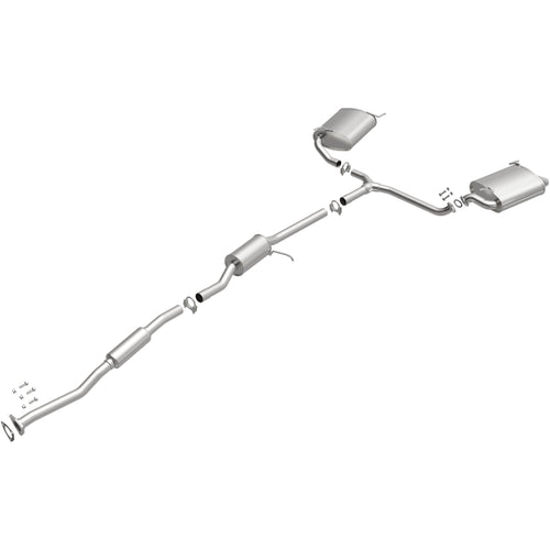 BRExhaust 2003-2007 Honda Accord 3.0L Direct-Fit Exhaust System Kit 106-0293