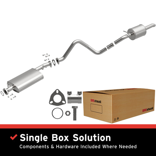 BRExhaust 1999-2002 Land Rover Discovery Series II 4.0L | 2003-2004 Land Rover Discovery 4.6L Direct-Fit Exhaust System Kit 106-0298
