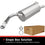 BRExhaust 2004-2006 Scion xB 1.5L Direct-Fit Exhaust System Kit 106-0305