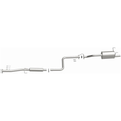 BRExhaust 1993-1995 Honda Civic del Sol 1.5L Direct-Fit Exhaust System Kit 106-0306