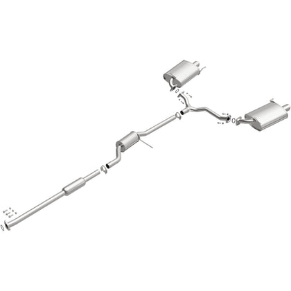 BRExhaust 2001-2003 Acura CL 3.2L | 1999-2003 Acura TL 3.2L Direct-Fit Exhaust System Kit 106-0307