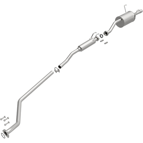 BRExhaust 2001-2005 Acura EL 1.7L | 2001-2005 Honda Civic 1.7L Direct-Fit Exhaust System Kit 106-0312