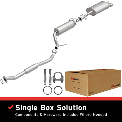 BRExhaust 2006-2011 Acura CSX 2.0L Direct-Fit Exhaust System Kit 106-0313