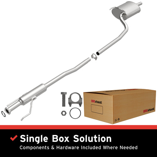 BRExhaust 2004-2007 Suzuki Aerio 2.3L Direct-Fit Exhaust System Kit 106-0318