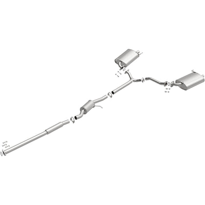 BRExhaust 1998-2002 Honda Accord 3.0L Direct-Fit Exhaust System Kit 106-0323