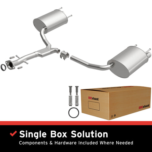 BRExhaust 2006-2013 Lexus IS250 2.5L | 2006-2013 Lexus IS350 3.5L Direct-Fit Exhaust System Kit 106-0327