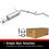 BRExhaust 1995 Nissan Pickup 2.4L | 1990-1994 Nissan D21 2.4L Direct-Fit Exhaust System Kit 106-0349