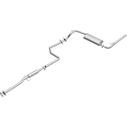 BRExhaust 1990-1991 Honda Civic 1.5L Direct-Fit Exhaust System Kit 106-0353