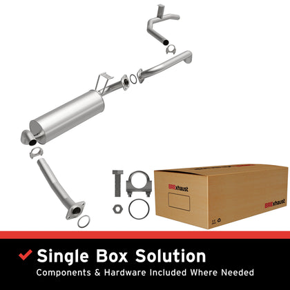 BRExhaust 1991-1992 Toyota Land Cruiser 4.0L Direct-Fit Exhaust System Kit 106-0360