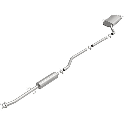 BRExhaust 2008-2012 Honda Accord 2.4L Direct-Fit Exhaust System Kit 106-0362