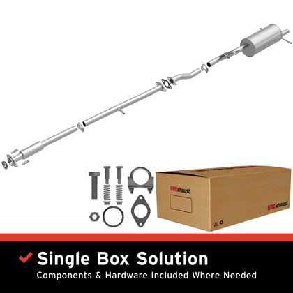 BRExhaust 1995-1999 Subaru Legacy 2.2L Direct-Fit Exhaust System Kit 106-0371