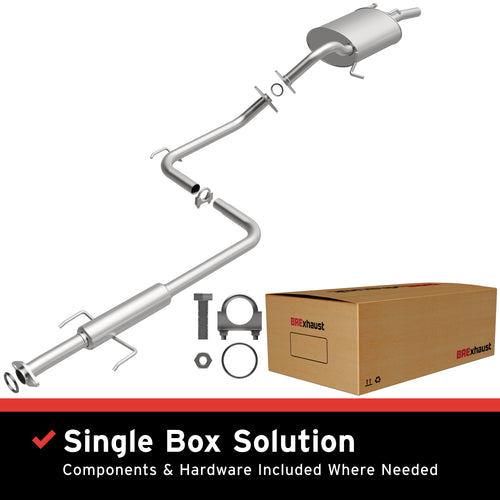 BRExhaust 1989-1992 Geo Prizm 1.6L | 1988-1992 Toyota Corolla 1.6L Direct-Fit Exhaust System Kit 106-0373