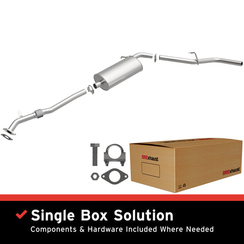 BRExhaust 2001-2004 Nissan Frontier 2.4L Direct-Fit Exhaust System Kit 106-0378