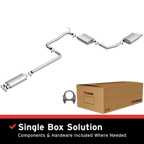 BRExhaust 1999-2004 Chrysler 300M Base 3.5L Direct-Fit Exhaust System Kit 106-0384