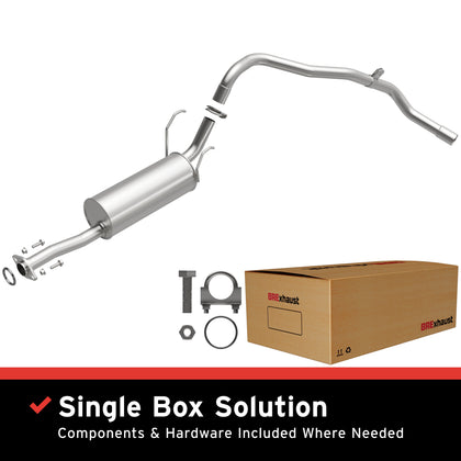 BRExhaust 1989-1991 Toyota 4Runner 3.0L Direct-Fit Exhaust System Kit 106-0397